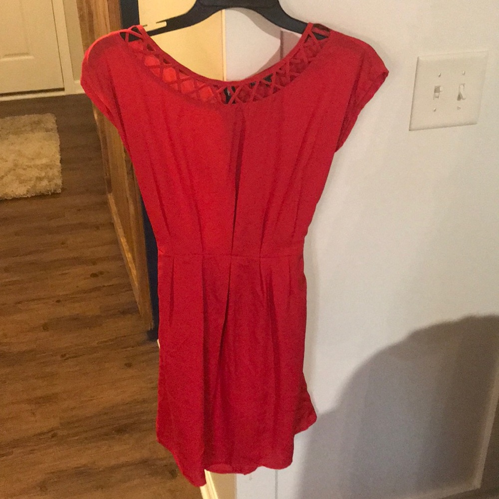 Red dress